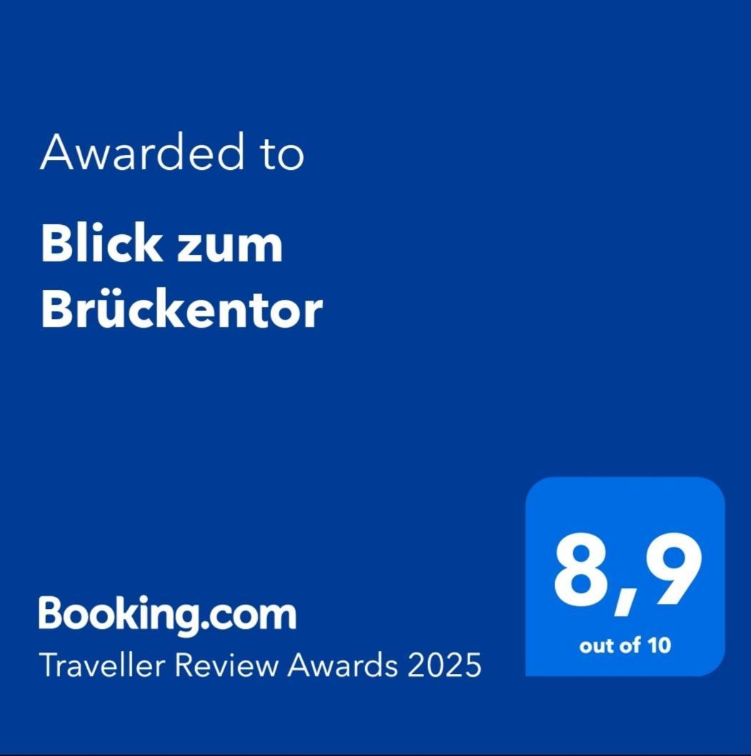 トラーベン・トラールバッハBlick Zum Brueckentorアパートメント エクステリア 写真